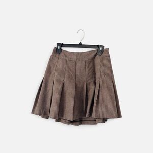 ABERCROMBIE PLAID PLEATED MINI SKIRT